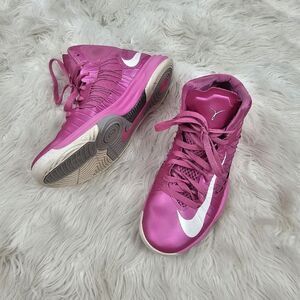 Size 8 - Nike Lunar Hyperdunk Kay Yow Think Pink - 2012